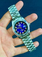 Premium Blue Dial Watch