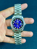 Premium Blue Dial Watch - Wristxwear.shop