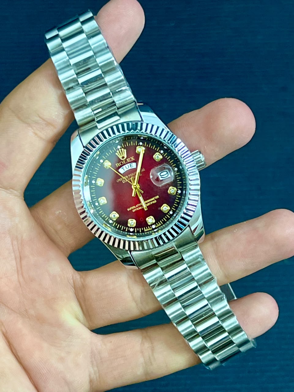 Premium Red Dial Watch - Wristxwear.shop
