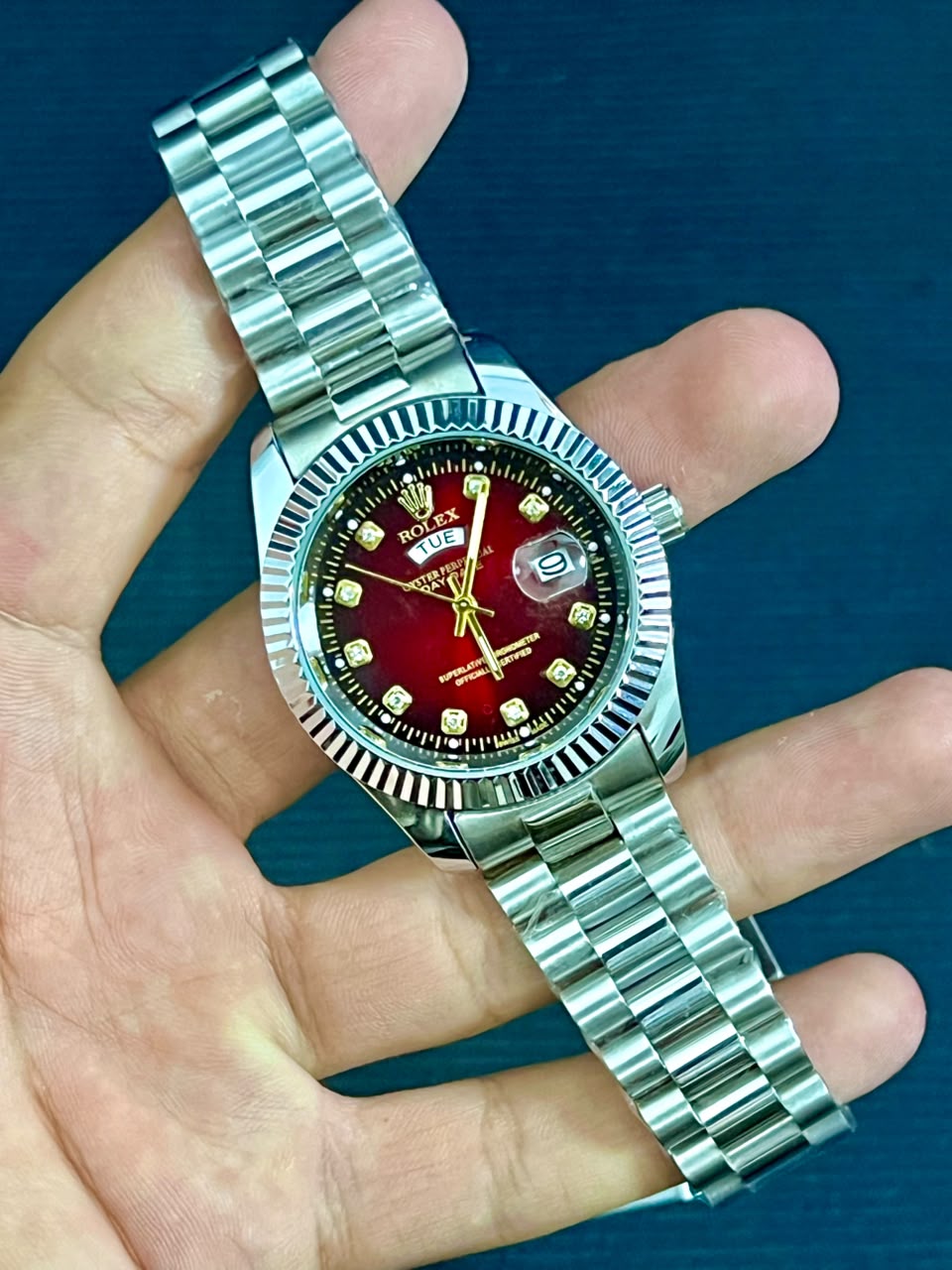 Premium Red Dial Watch - Wristxwear.shop