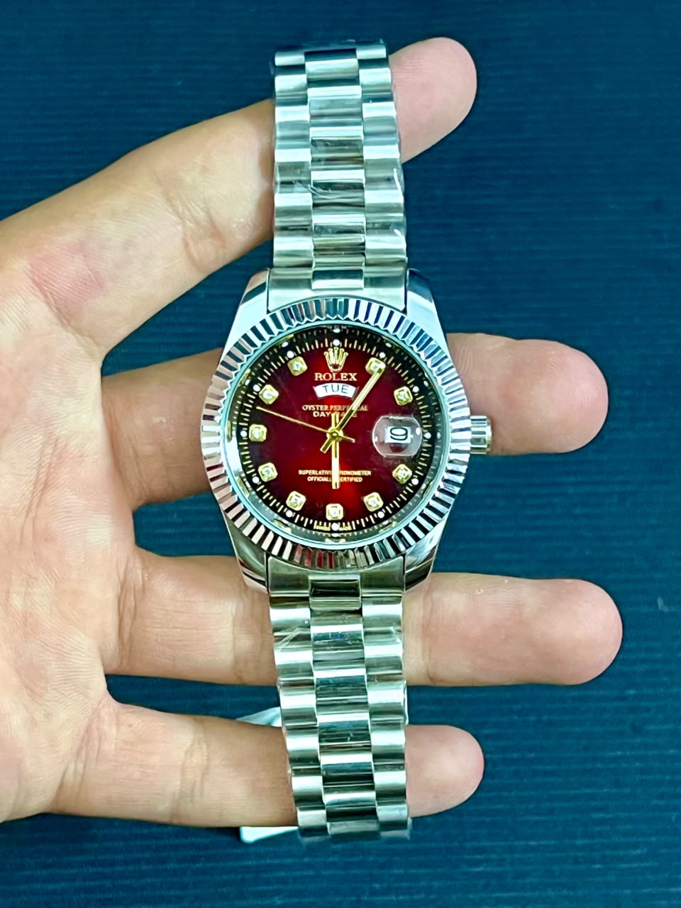 Premium Red Dial Watch - Wristxwear.shop