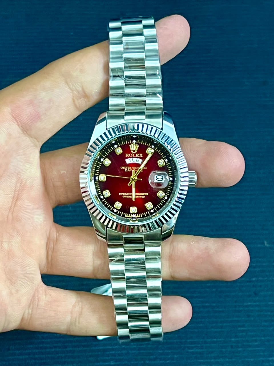 Premium Red Dial Watch - Wristxwear.shop